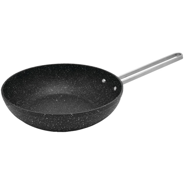 The Rock By Starfrit THE ROCK 7.08" Personal Wok Pan with Steel Wire Handle 030270-006-0000